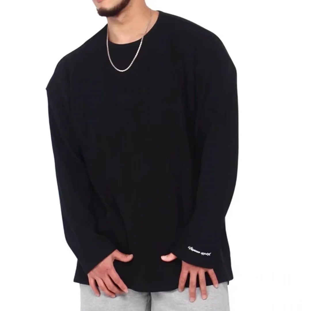 Men's Oversized Pullover Round Neck Sweatshirt